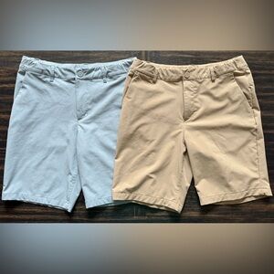 All in Motion Boys Light Blue and Beige Shorts - Size 14